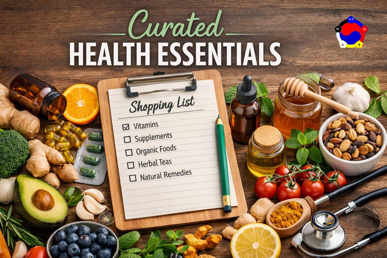 Curated Health Essentials – Shopping List