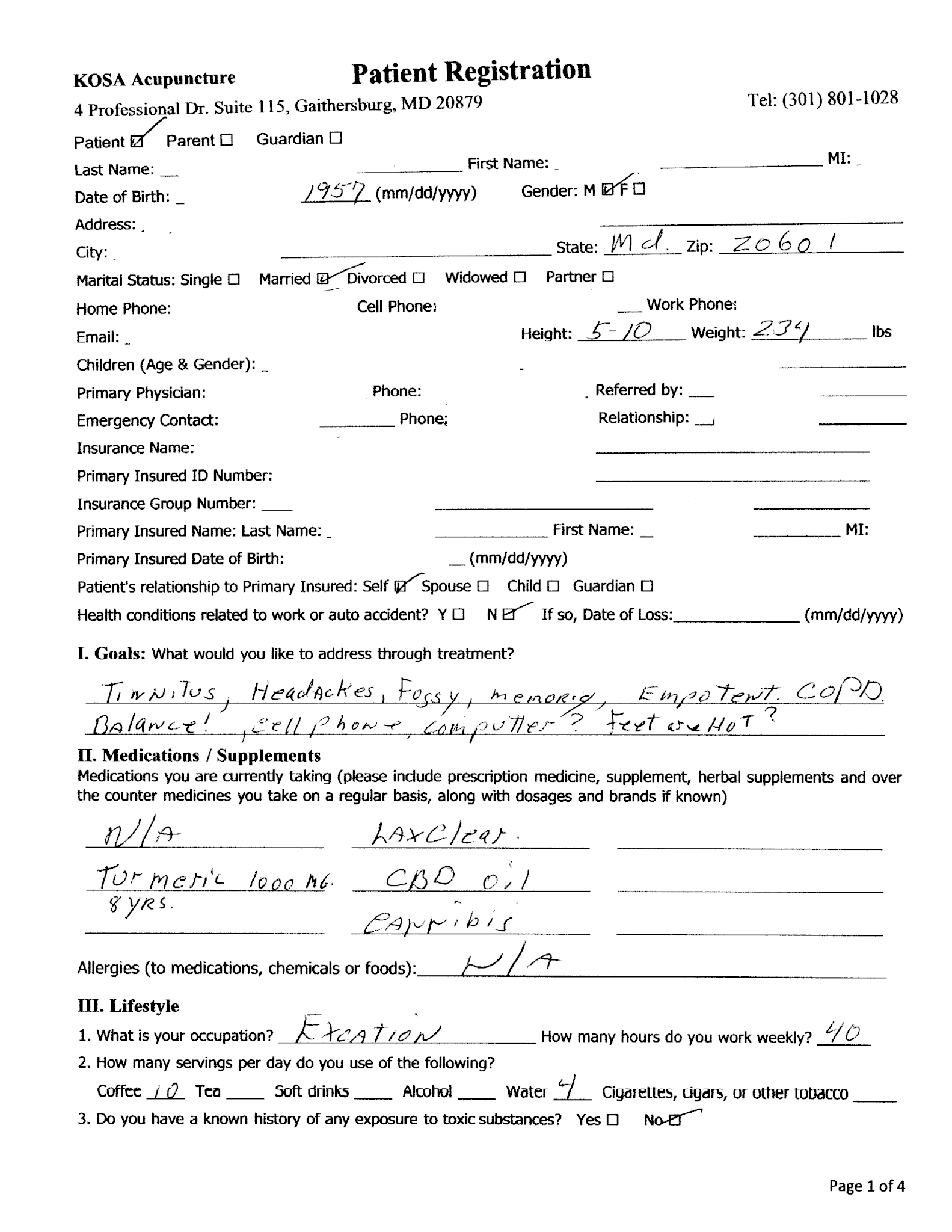 Registration Form