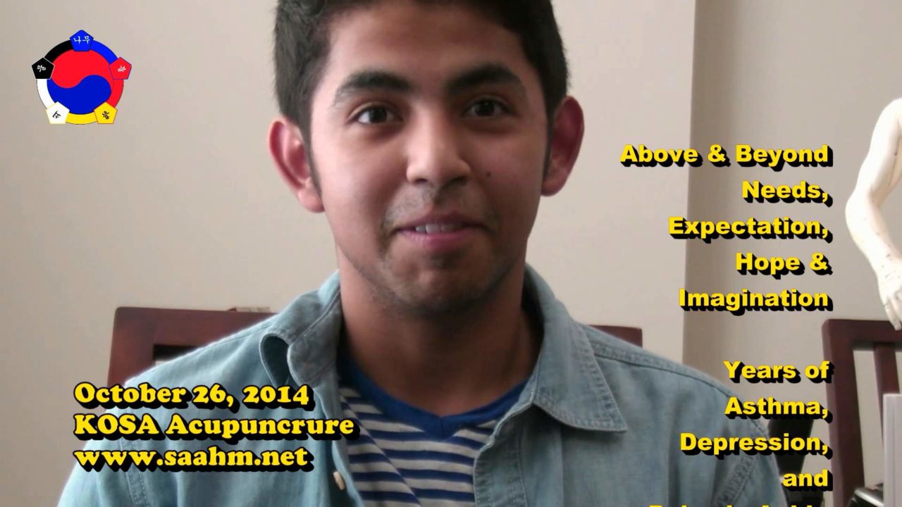 Asthma and Pains Gone in 5 minutes by KOSA Acupuncture - Video Testimonial